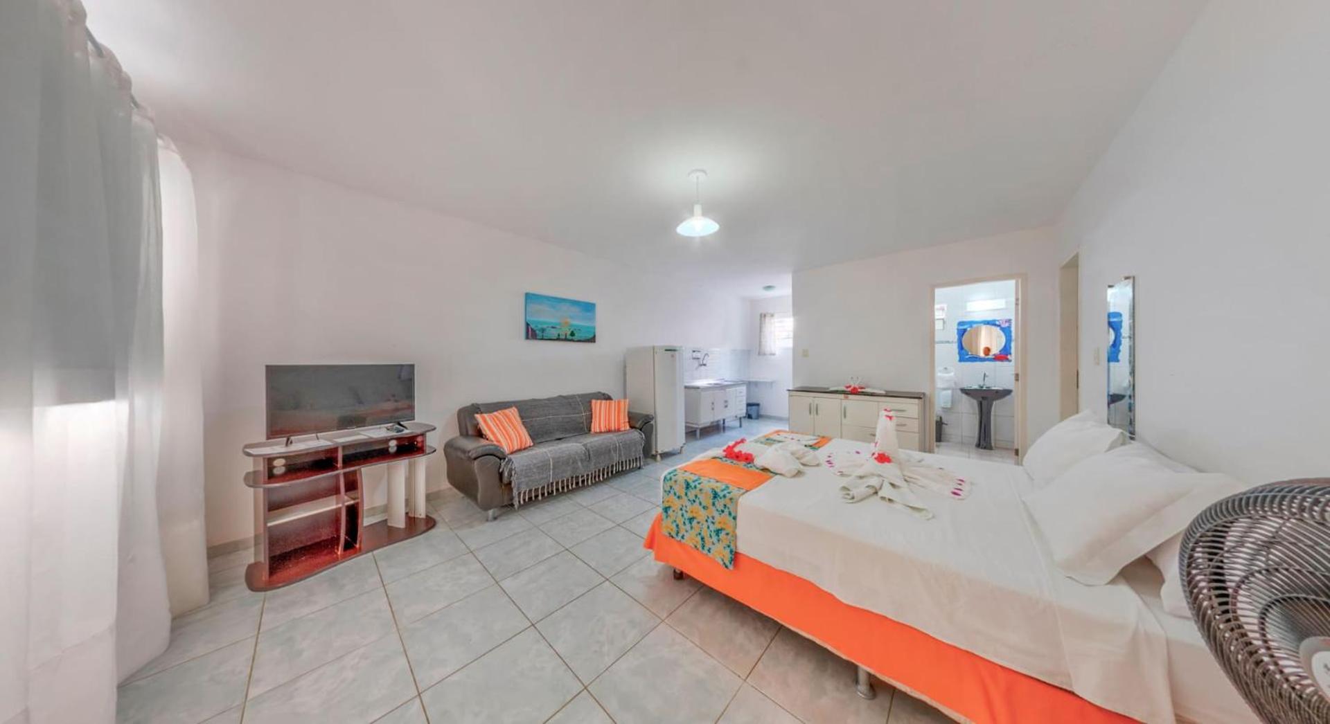 Apartamento com Vista da Piscina